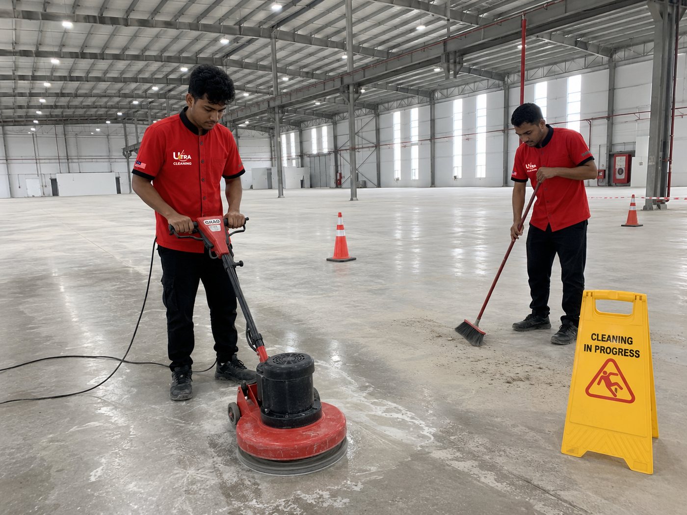 Post construction cleaning service